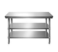 Estación de barbacoa de cocina al aire libre con mesa de horno de pizza y mesa de bar, mesas auxiliares de jardín para cocina exterior, carga máxima de 200 libras, 31 x 19 x 31 pulgadas