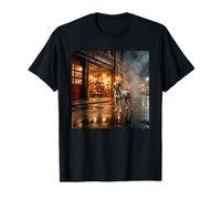 Estación de Bomberos de Dálmata Calle Nocturna Camiseta