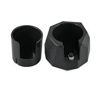 Estación de café ajustable, soporte antideslizante para tamper, soporte estable con control de altura, estructura de metal estable, organizador de herramientas de café de estilo moderno y mostrador de