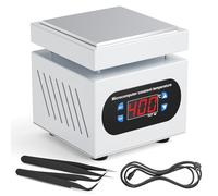 Estación de calefacción PCB, estación de soldadura de 800 W, placa calefactora, estación de precalentamiento para componentes LED, microordenador, precalentamiento eléctrico, laboratorio de calor SMD