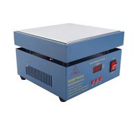 Estación de calefacción, placa calefactora eléctrica de microordenador LED 7.87 * 7.87in 946C AC Placa de aleación de aluminio de alta calidad(Estándar europeo 220V)