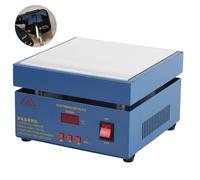 Estación de Calefacción Placa Caliente de Soldadura Plataforma de Temperatura Constante Mesa Calefactora Precalentamiento Placa Calefactora Eléctrica para Microcomputadora,