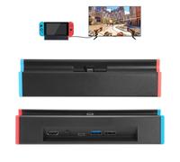 Estación de carga compatible con Nintendo Switch 2, para Switch 2 TV Dock estación de carga con 4 K @ 120 Hz HDMI, 100 W PD, USB 3.0, compacto para TV y escritorio