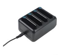 Estación de carga de 4 bahías para escáner Zebra Symbol TC70 TC72 TC75 TC77 para batería de doble entrada USB-C DC Office Hub