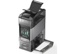 Estación de carga de batería Ostation 2 Pro AA AAA para baterías de litio | Sin polaridad, clasifica y almacena automáticamente 24 baterías, organizador de cargador inteligente 3 en 1 y probador para