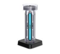 Estación de carga de controlador de ahorro de espacio, diseño ergonómico con indicadores LED de batería y LED protector de sobrecarga con USB C