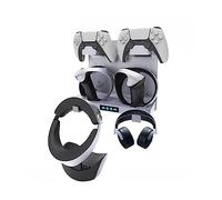 Estación de carga de controlador de pared para VR 2, soporte de pared para colgar en la pared, soporte de carga vertical, controlador de base de auriculares, soporte de almacenamiento