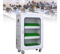 Estación de carga de teléfono con cerradura, armario de almacenamiento para teléfono celular, armario organizado para aula, oficina, iglesia, 16 ranuras