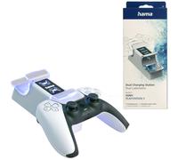 Estación De Carga Doble Hama Cargador Para Sony PS5 Controlador Inalámbrico Dock