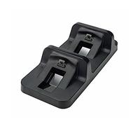 Estación de Carga Dual Compatible con Controladores PS4 / PS4 Slim / PS4 Pro, Base de Carga para 2 Controladores, Cargador para Controlador de Videojuegos