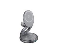 Estación de Carga Inalámbrica 3 en 1 con Soporte Magnético de Aleación de Zinc para , para Watch y para AirPods.