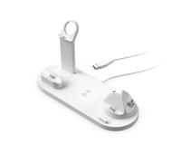 Estación de carga inalámbrica 6 en 1 para dispositivos Apple. Base de carga universal de 15 W para iPhone, AirPods, Samsung e Iwa.