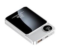 Estación De Carga Inalámbrica, Base Magnética Rápida Portátil | Cargador Inalámbrico Magnético De 20000mAh, para Computadora Móvil, Tableta, Portátil, Reloj Inteligente, Escritorio, Lugar De Trabajo,