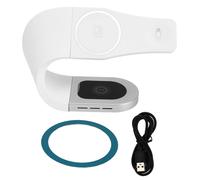 Estación de carga inalámbrica Compatibilidad universal Plegable y portátil Carga inalámbrica rápida para dispositivos Apple, incluyendo iPhone
