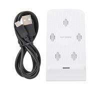 Estación de carga inalámbrica con certificación Qi, carga dinámica de alta velocidad para dispositivos iPhone, Samsung, Huawei y Xiaomi. Funda