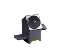 Estación de Carga Inalámbrica Magnética Táctil Automática 3 en 1 para 16 15 14 13 Pro Max, para Iwatch y para