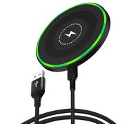 Estación de carga inductiva inalámbrica para Samsung Galaxy S26 S25 Ultra S24 FE S23 S22 S21 S20, iPhone 17e 16 15,15 W, estación de carga para Google Pixel 10 9