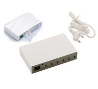 Estación De Carga Inteligente 140W 6 Puertos Power Delivery PD 3.0
