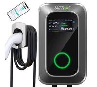 Estación de carga JATRHG S1 para vehículos eléctricos 11kW 12M 16A trifásica IP66 tipo 2 IEC 62196-2 - Cargador rápido EV Wallbox