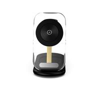 Estación de carga magnética inalámbrica 3 en 1, cargador plegable y ajustable para iPhone 15/14/13/12, Airpods 3/2/Pro Iwat