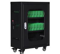 Estación de carga multidispositivo con 20 ranuras, casillero recargable por USB para almacenamiento organizado del teléfono, perfecto para escuelas y oficinas