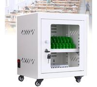 Estación de carga multidispositivo con 60 ranuras USB recargable para oficina y aula, carrito de carga eficiente para tabletas, teléfonos y portátiles