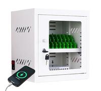 Estación de carga para dispositivos móviles con puertos USB, armario de almacenamiento seguro para teléfonos inteligentes en aulas y oficinas