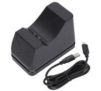 Estación de carga para mandos inalámbricos Carga USB rápida Indicador LED inteligente Diseño de mini adaptador desmontable Carga de mando dual