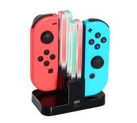 Estación de carga para Nintendo Switch Joy-Con para 4 mandos