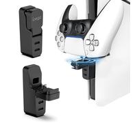 Estación de Carga para PS5 Slim Mando, Estación de Carga Plegable para Mando con 2 Conectores Tipo C e Indicador de Carga, Accesorios Compatible con PlayStation 5 Slim Disco y Digitales Versiones