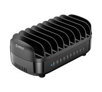 Estación de Carga para Smartphone y Tableta 10 Puertos USB 120W con Ventilación