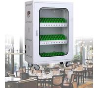 Estación De Carga para Teléfono Móvil, Armario Seguro para Teléfono Móvil Recargable para Sala De Reuniones,50slots