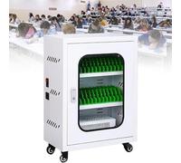 Estación de carga para teléfono móvil con 50 ranuras bloqueables para una carga pública segura