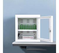 Estación de carga para teléfono móvil con llave, armario de almacenamiento para teléfono móvil con 12 ranuras, armarios de carga USB para teléfono móvil, armario seguro para teléfono, para aulas y of