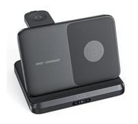 Estación de carga plegable Samsung 3 en 1 para Samsung S24-S20 Z Fold 5/4/3 Z Flip 5/4/3 Note20/10 Ultra Watch 6-3/Active Bu
