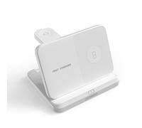 Estación de carga plegable Samsung 3 en 1 para Samsung S24-S20 Z Fold 5/4/3 Z Flip 5/4/3 Note20/10 Ultra Watch 6-3/Active Bu