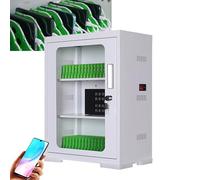 Estación de carga portátil de 40 ranuras para teléfono celular, caja de almacenamiento recargable para salas de conferencias, gabinete de carga de dispositivos móviles para empresas, solución de carga