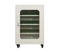 Estación de carga pública de teléfono con cerradura para gimnasio, carga hasta 60 teléfonos simultáneamente, color blanco, 60 ranuras para un almacenamiento seguro del dispositivo