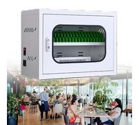 Estación de carga universal para teléfono móvil con 60 ranuras USB, ideal para escuelas, iglesias y aeropuertos. Carros de carga portátiles sobre ruedas para un uso cómodo