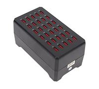 Estación de Carga USB, 150 W, 30 Puertos, Múltiples USB, PC, ABS, Material Ignífugo, Cargadores de Escritorio, para Aparatos Digitales de Teléfonos Celulares, 100-240 V, Modelo