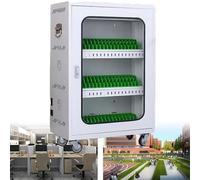Estación de carga USB de 60 puertos, recargable con múltiples ranuras para teléfonos móviles y tabletas, almacenamiento conveniente
