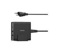 Estación de carga USB Hama 65 W 2x USB-A, 1x USB-C Power Delivery negro interior