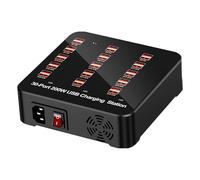 Estación de carga USB | Hub de carga de múltiples puertos | Adaptador portátil de enchufe inteligente para casa, viaje, coche, oficina, habitación