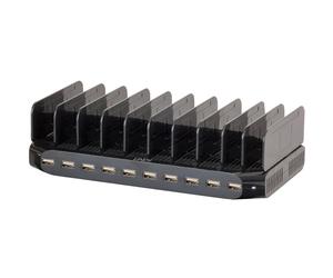 Estación de carga USB LINDY para 10 tablets o smartphones