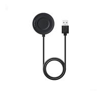 Estación de carga USB para Amazfit Stratos 3, carga rápida con material ABS, base de cargador negra compacta de 6 x 7 x 2 cm para reloj inteligente 3, accesorio de repuesto
