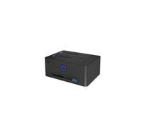 Estación de Clonación - ICY BOX - 61120 - USB 3.0 - Clonación Fuera de Línea - Lector de Tarjeta