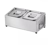 Estación de condimentos para pizza, dispensador de condimentos de acero inoxidable, organizador de especias de encimera con diseño de asa para condimentos, salsas, ensaladas, mermeladas e ingredient