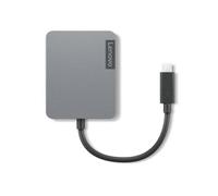 Estación de conexión Lenovo Travel Hub Gen2 4X91A30366 USB-C VGA HDMI 4K Gris