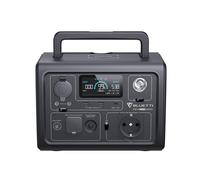 BLUETTI EB3A Generador Solar Portátil, Respaldo de Batería LiFePO4 de 268Wh, Salidas de AC de 600W (Pico de 1200W), Carga 80% en 30 minutos, Generador para Acampar (Panel Solar Opcional)
