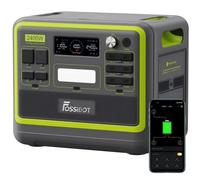Estación de energía Fossibot F2400 2048Wh 6 puertos AC y 7 USB Batería LiFePO4 Carga rápida